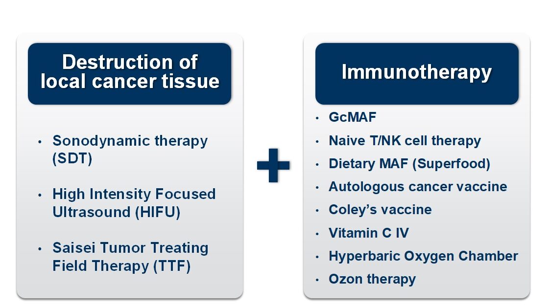 Saisei cancer therapy