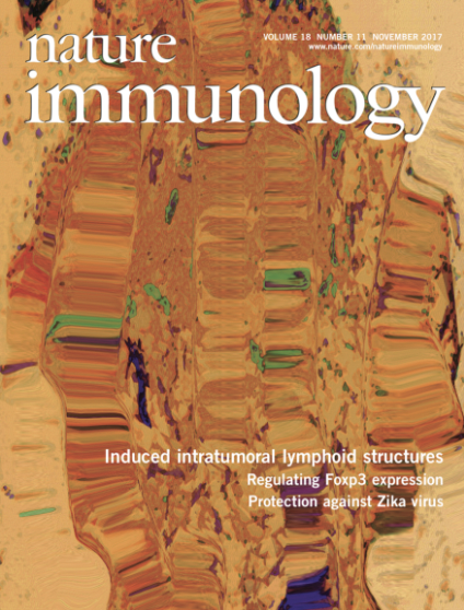 Nature Reviews Immunology cover (2018)